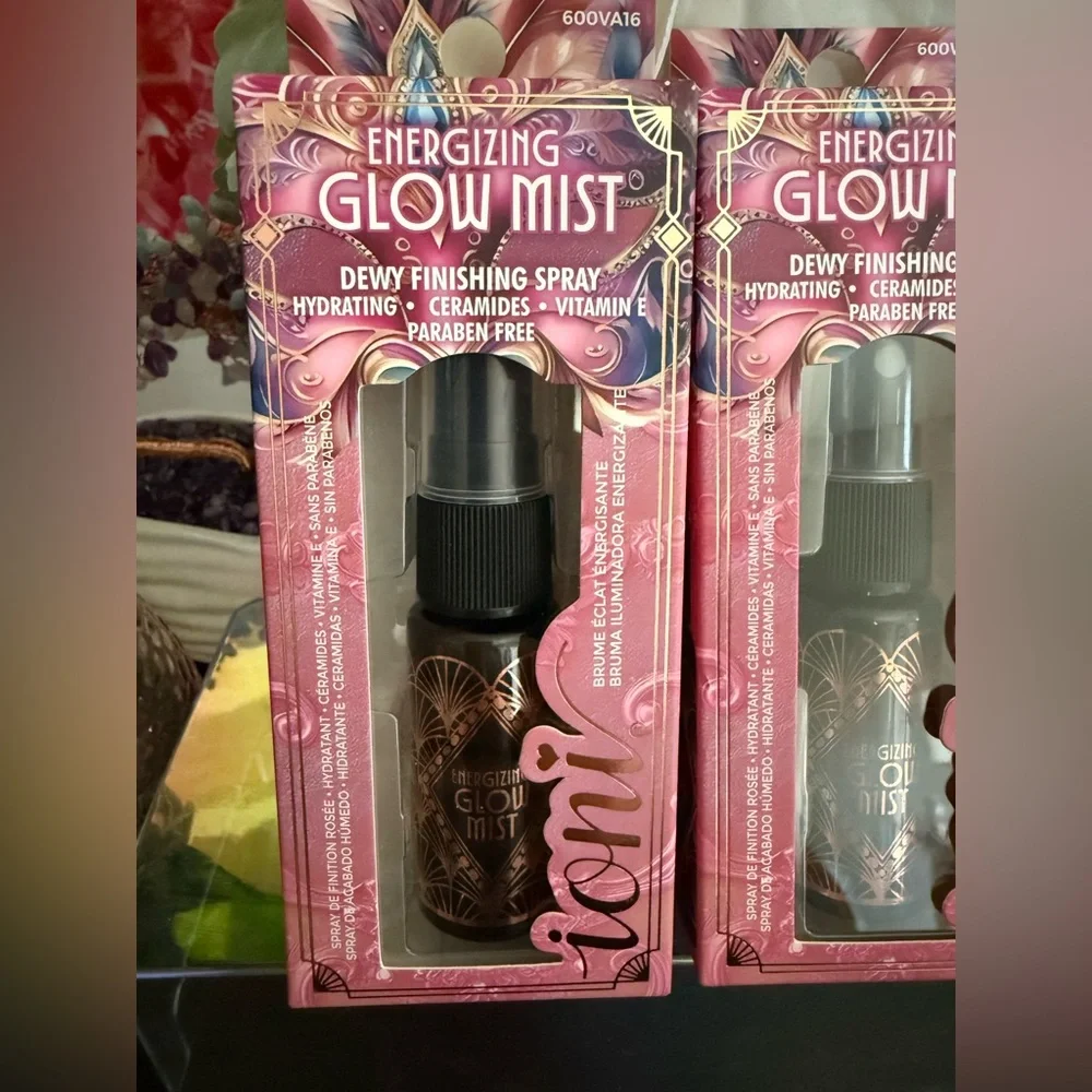 🆕🪷 IONI LIMITED EDITION ENERGIZING “GLOW MIST” DEWY FINISHING SPRAY SET. NEW.